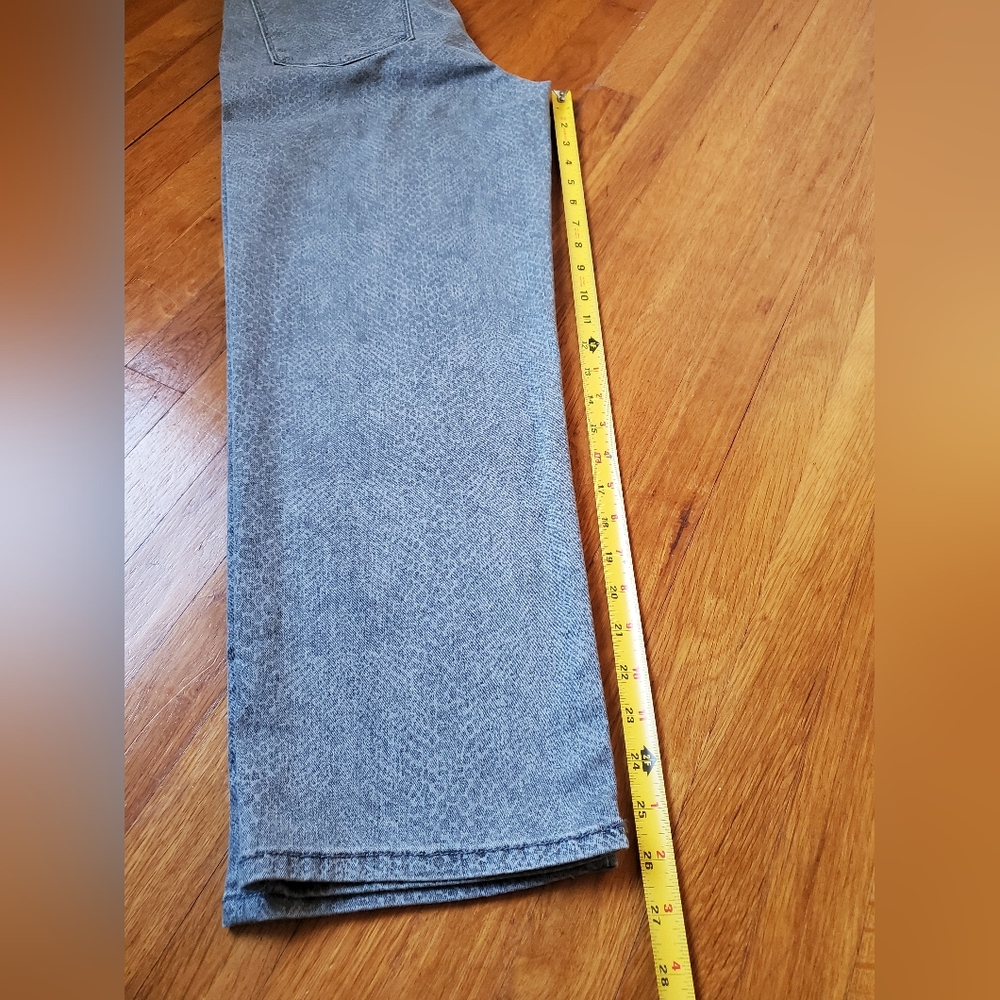 Universal Thread Gray Snakeskin Straight Leg High… - image 6